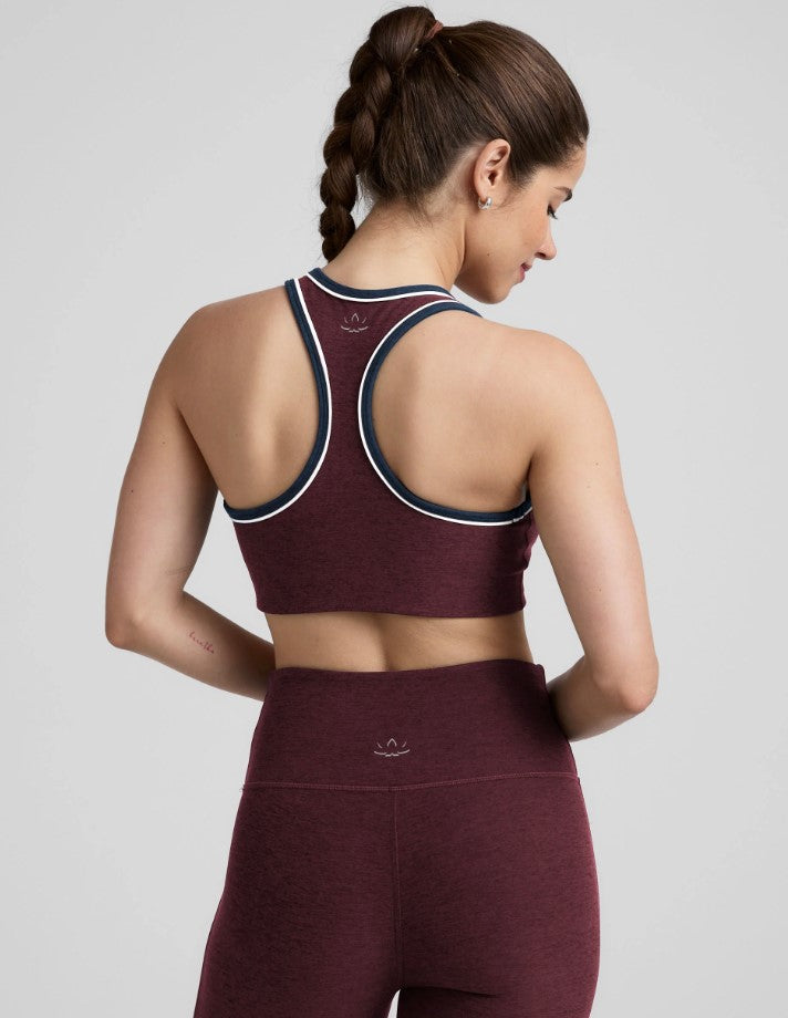 Spacedye Ready Bra - Midnight Burgundy Heather