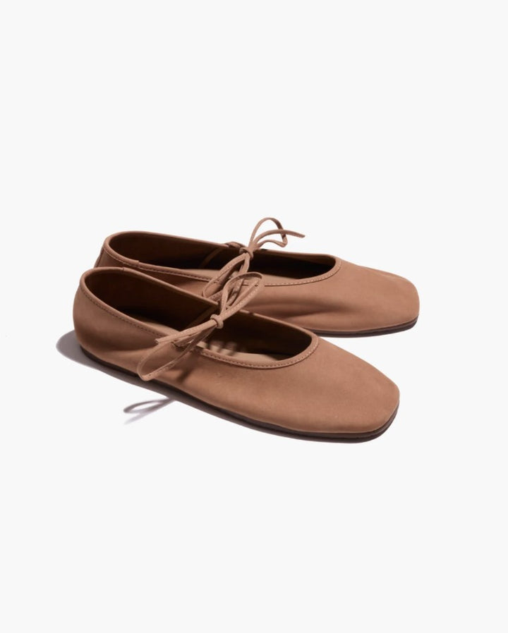 Suede Square Toe Reese - Cocobutter