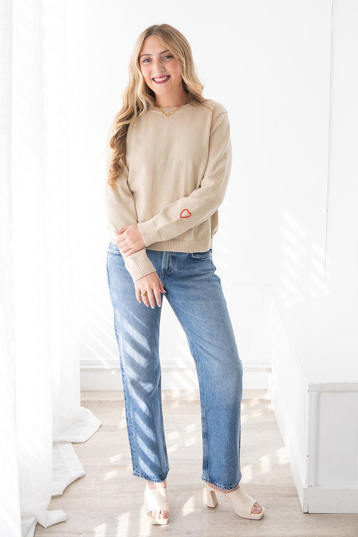 Richmond Pullover Sweater - Rye Combo - Jaffi's