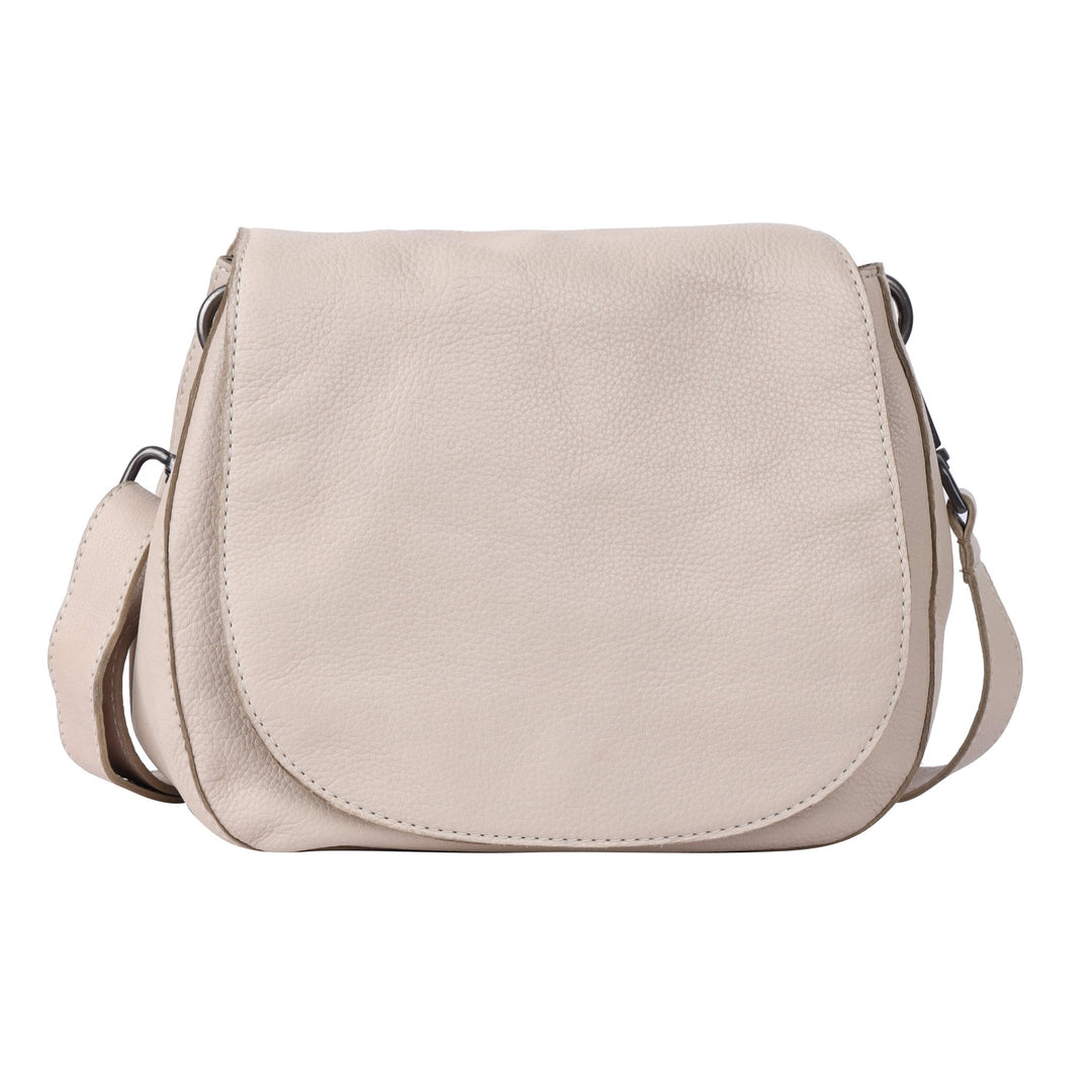 Ridge Crossbody/Shoulder Bag - Bone - Jaffi's