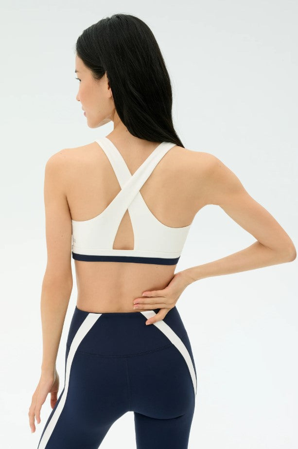 Miles Rigor Bra - Indigo/White