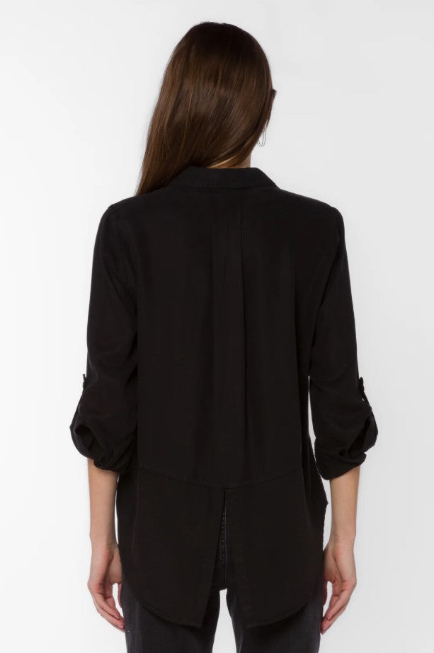Riley Button Down Shirt - Black