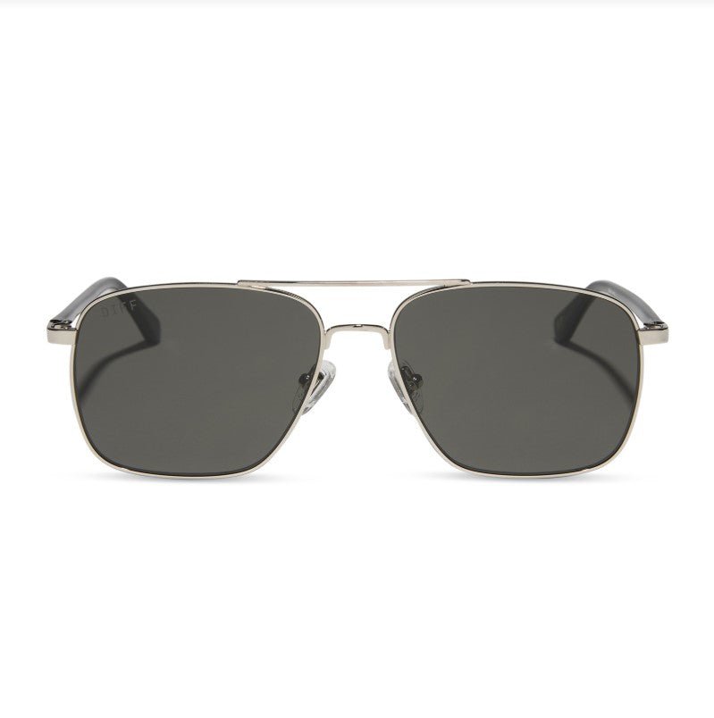 Rip Wheeler Sunglasses - RX Silver + Clear Demo - Jaffi's