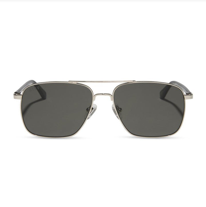 Rip Wheeler Sunglasses - RX Silver + Clear Demo - Jaffi's