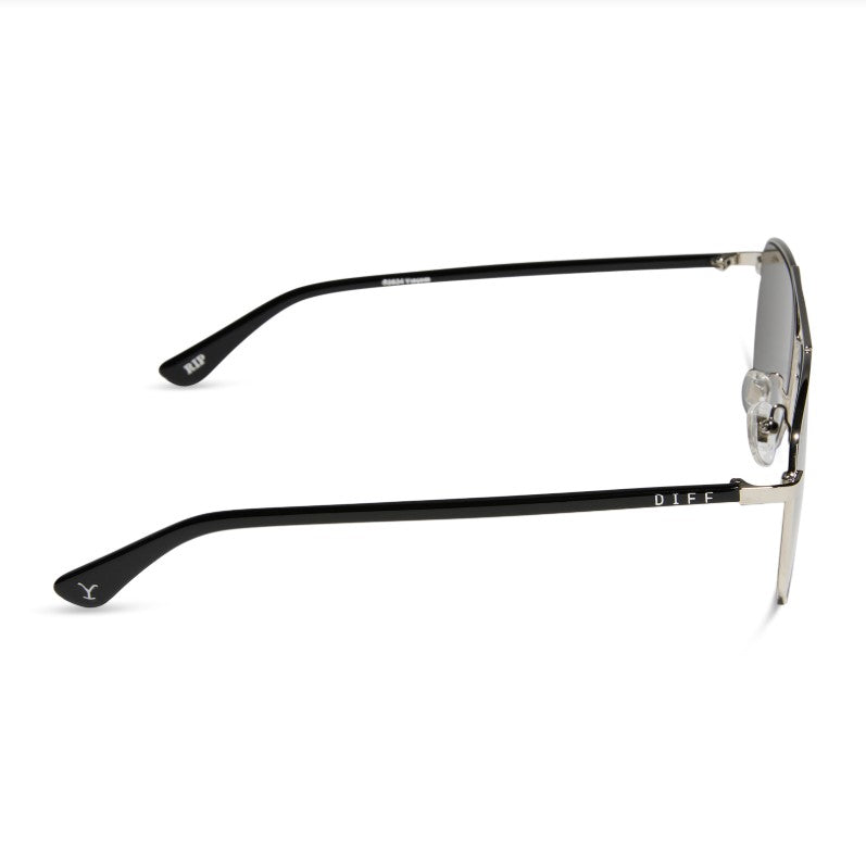 Rip Wheeler Sunglasses - RX Silver + Clear Demo