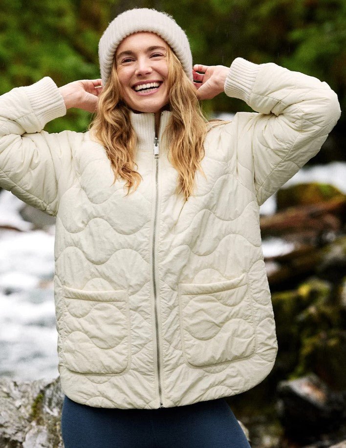Roam Reversible Jacket - Bone/Riverbed - Jaffi&