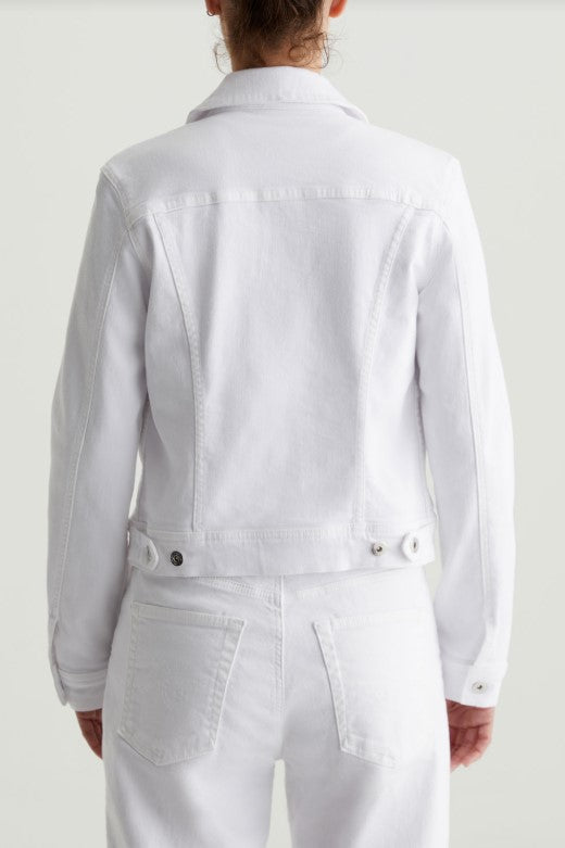 Robyn Denim Jacket - White