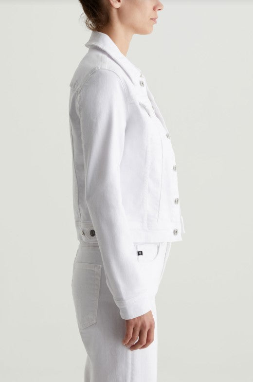 Robyn Denim Jacket - White