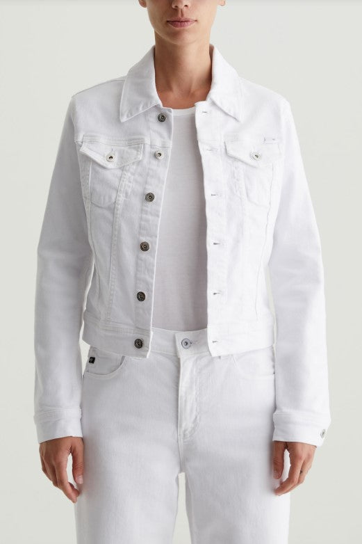 Robyn Denim Jacket - White