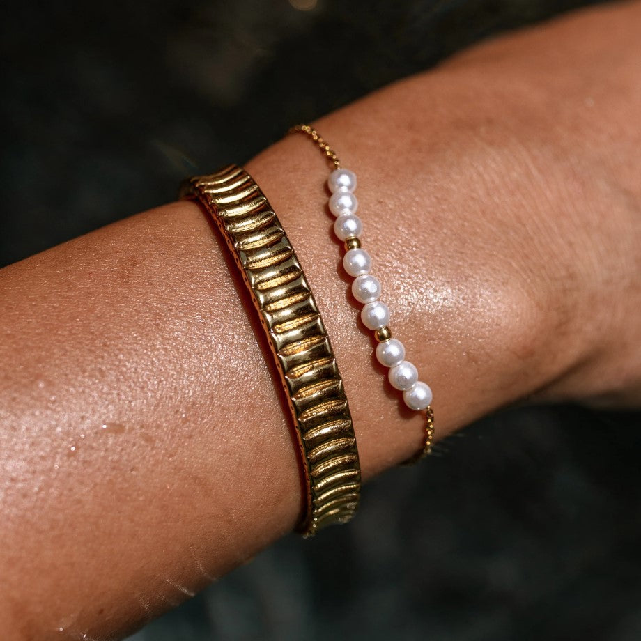 Roman Cuff Bracelet