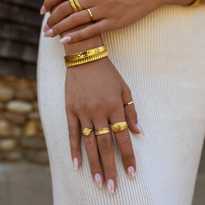 Roman Cuff Bracelet