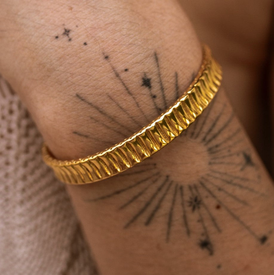 Roman Cuff Bracelet