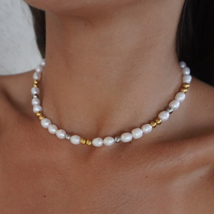 Rosemary Intermix Necklace - Jaffi's