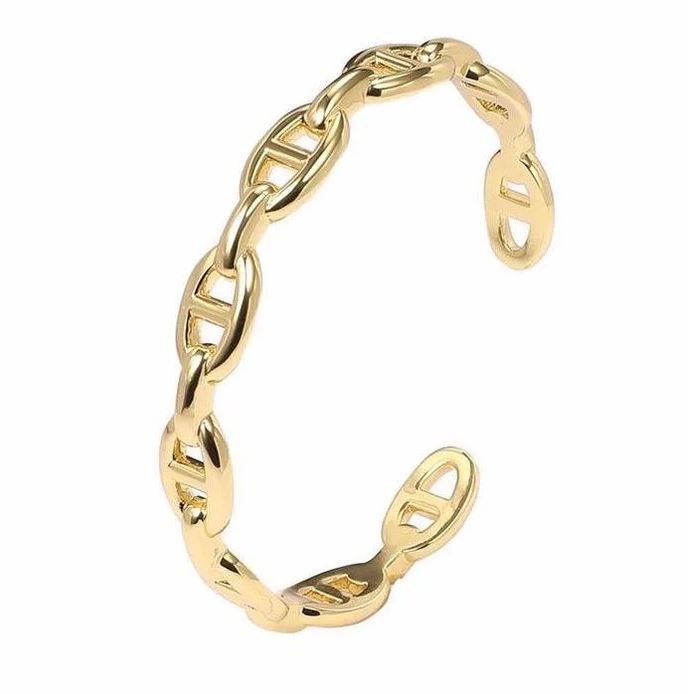 Rosie Link Cuff Bracelet - Jaffi's