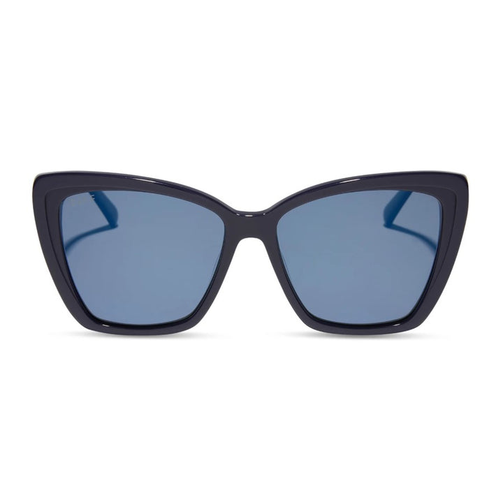 Becky II Sunglasses - Royal + Mirror Midnight Polarized