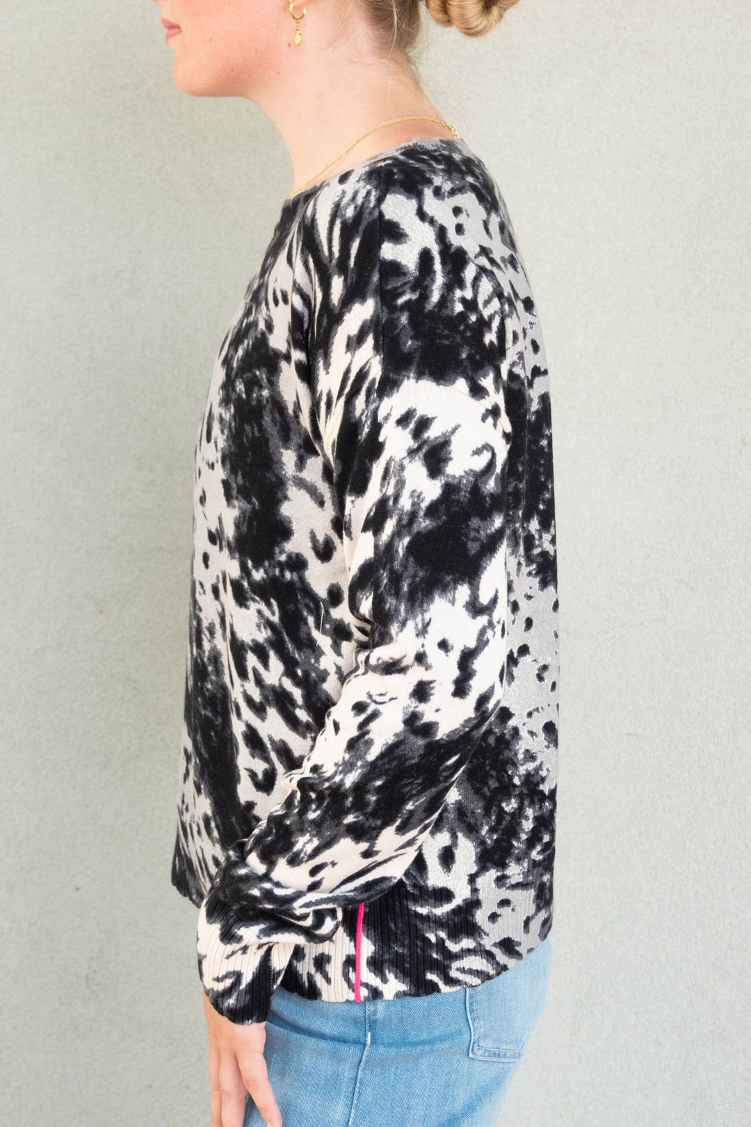 Running Wild Sweater - Chocolate/Feather - Jaffi&