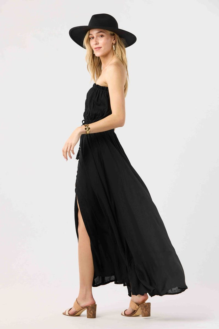 Ryden Maxi Dress - Black - Jaffi's