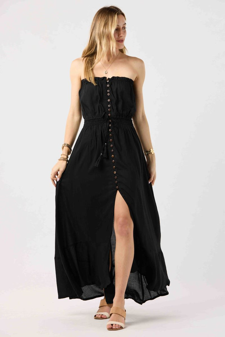Ryden Maxi Dress - Black - Jaffi's