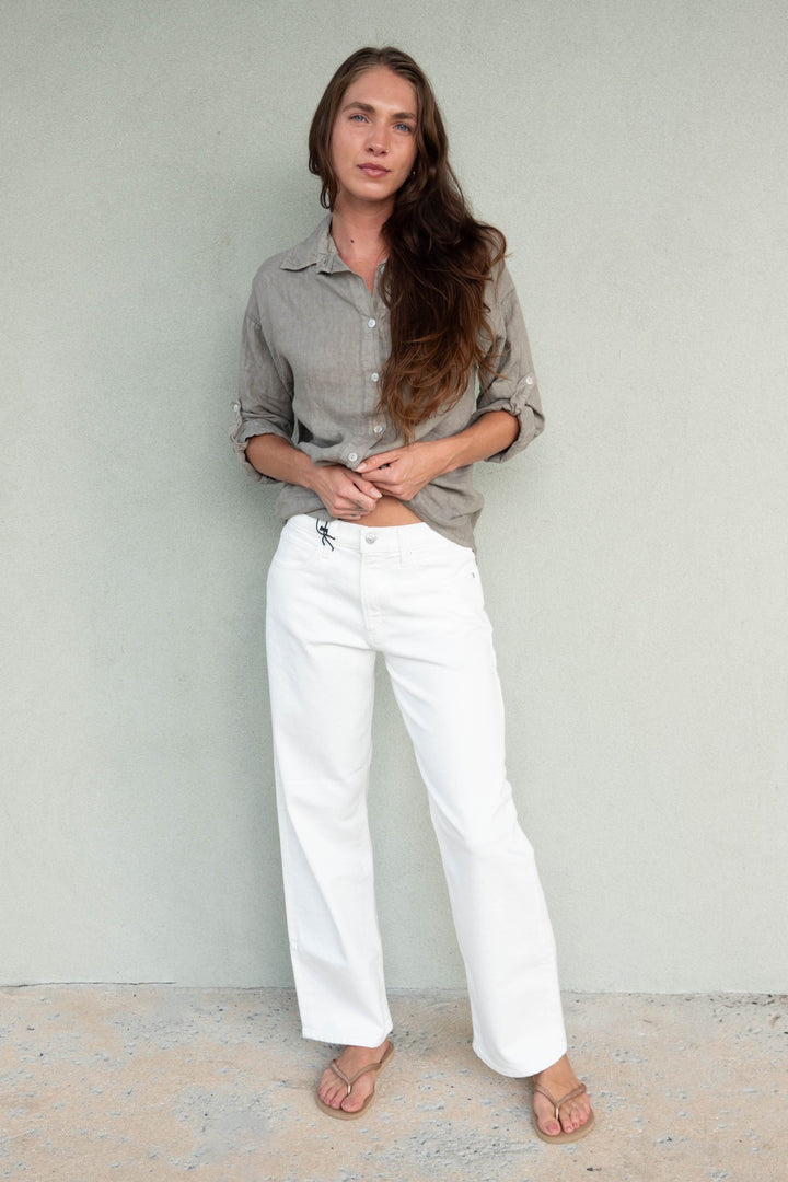 Rylann Ankle Straight - Tonal Ecru - Jaffi&
