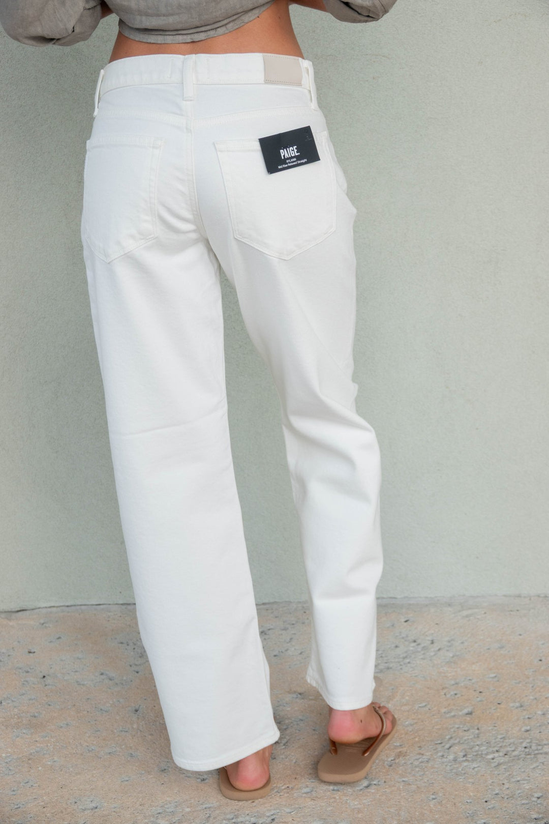 Rylann Ankle Straight - Tonal Ecru - Jaffi&