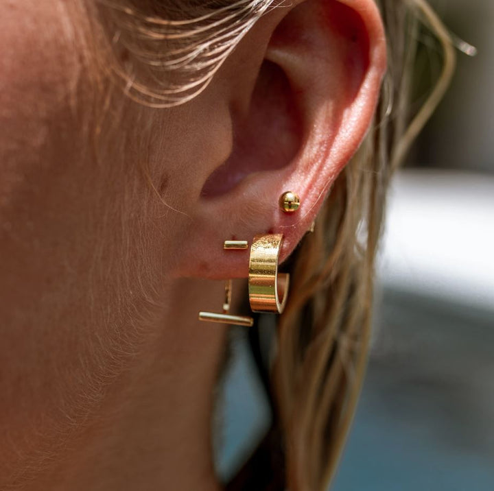 Sable Hoop Earrings - Jaffi's