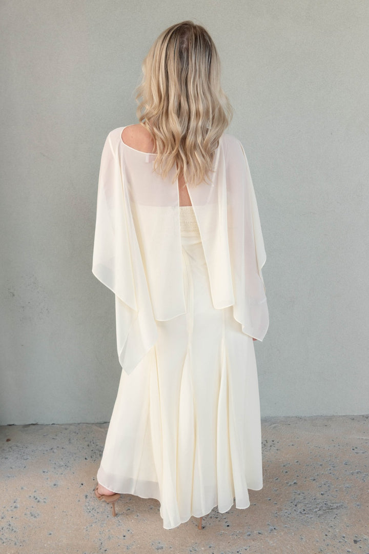 Sable Scarf Dress - Yellow - Jaffi's