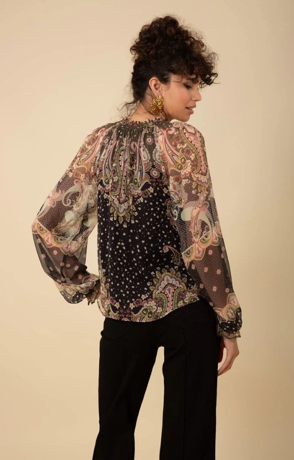 Sabrina Silk Blouse