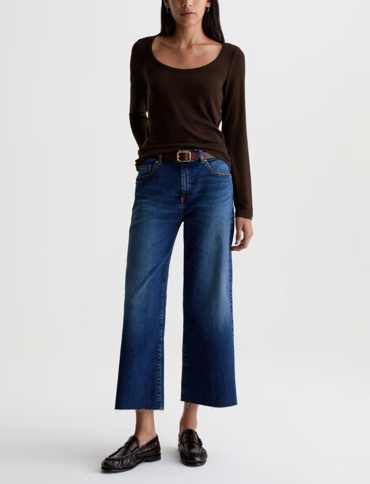 Saige Wide Leg Crop - Hard Bop - Jaffi&