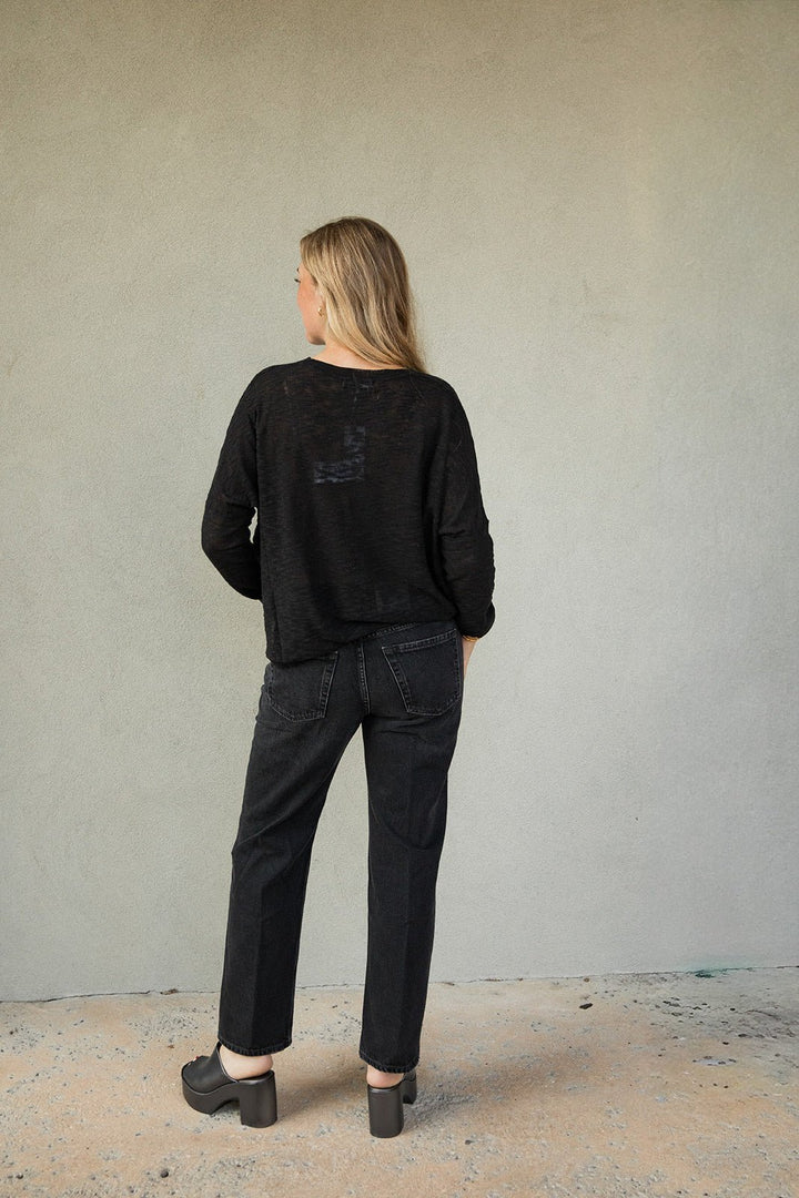 Sandcastle Knit Sweater - Black - Jaffi&