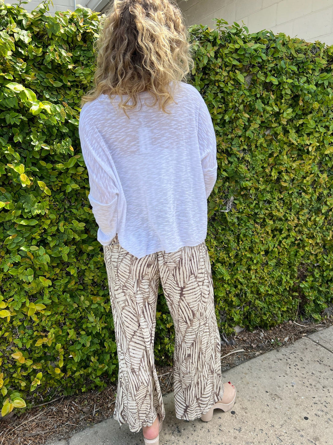 Sandcastle Knit Sweater - White - Jaffi&