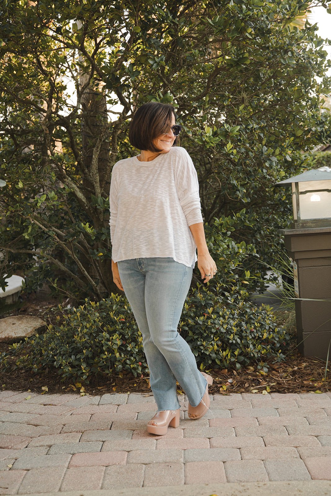 Sandcastle Knit Sweater - White - Jaffi&