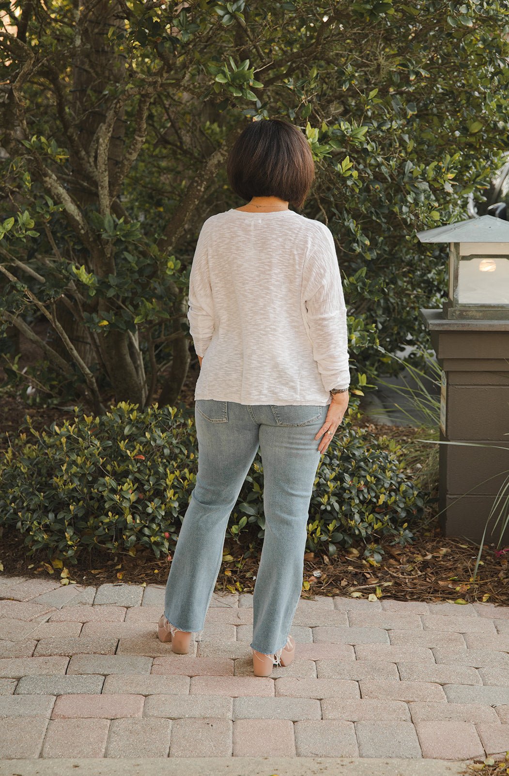Sandcastle Knit Sweater - White - Jaffi&