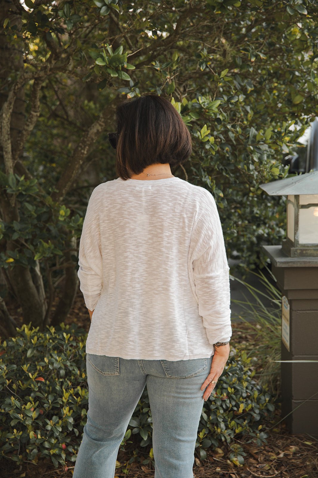 Sandcastle Knit Sweater - White - Jaffi&