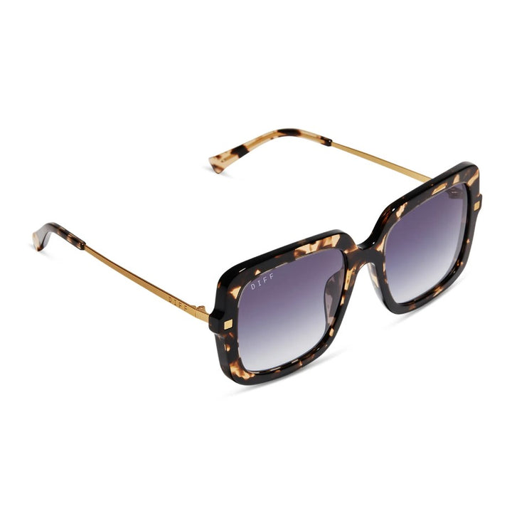 Sandra Sunglasses - Espresso Tortoise + Grey Gradient