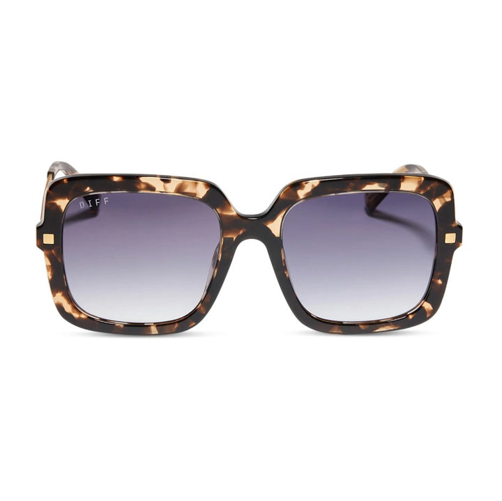 Sandra Sunglasses - Espresso Tortoise + Grey Gradient