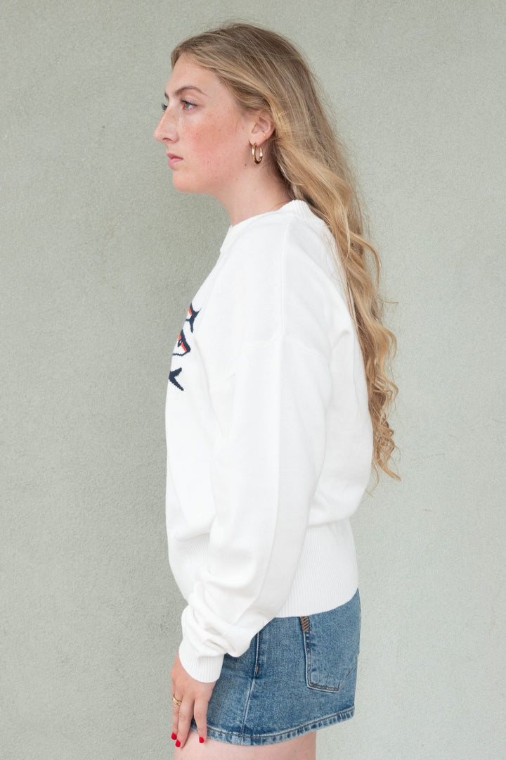 Sardine Sweater - Ivory - Jaffi's