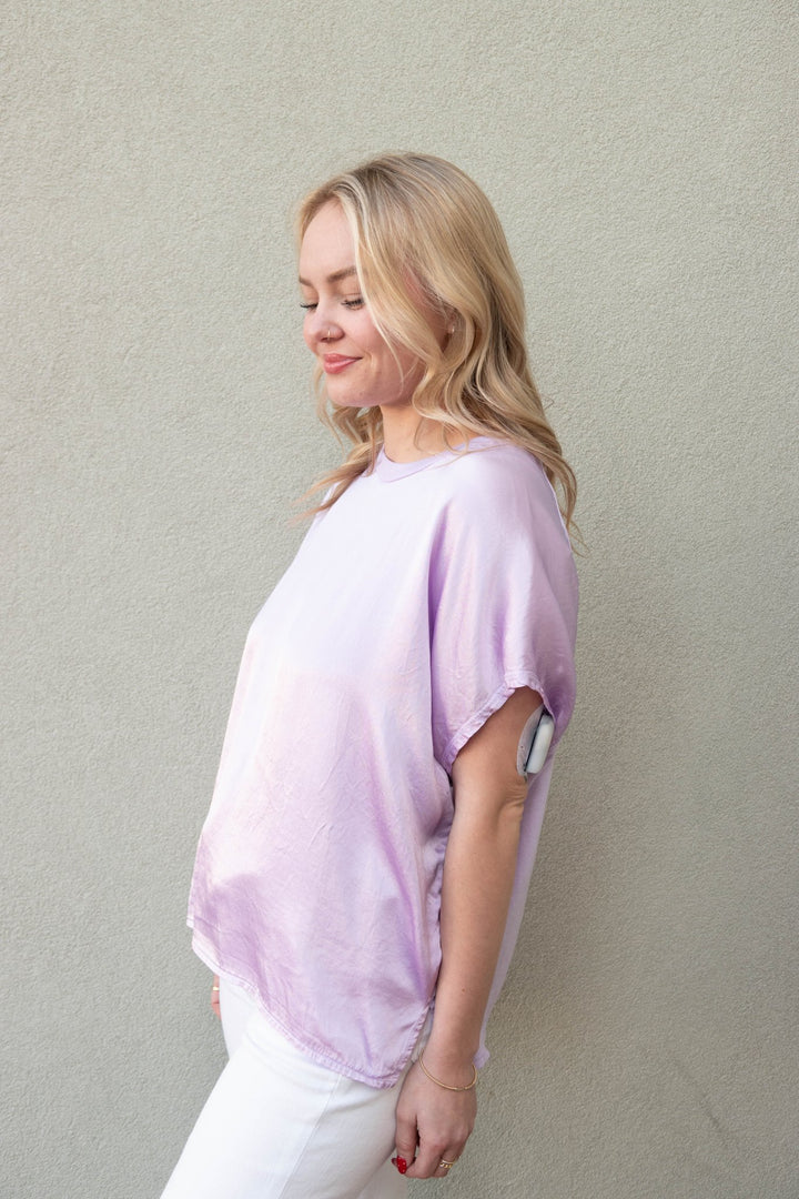 Satin Flow Tee - Whimsy - Jaffi's
