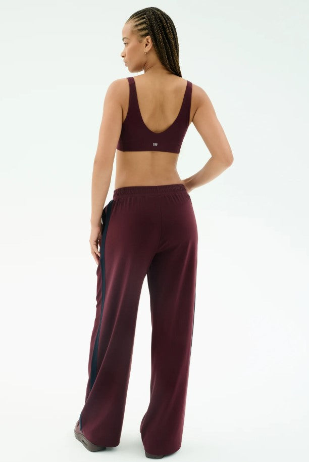 Airweight Scoop Back Bra - Dark Cherry