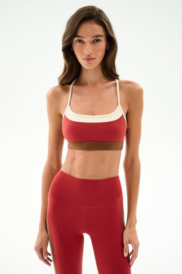 Scottie Airweight Bra - Terra Cotta/Creme - Jaffi&