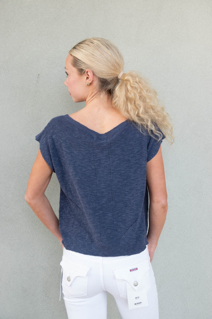 Sea Breeze Top - Honest Indigo - Jaffi's