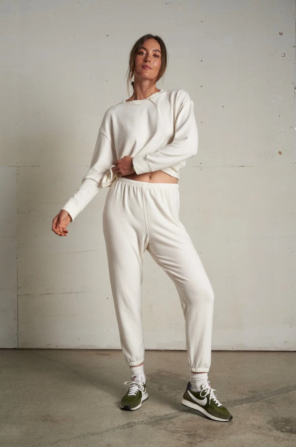 Selma Brushed Sweater Pullover - Sugar