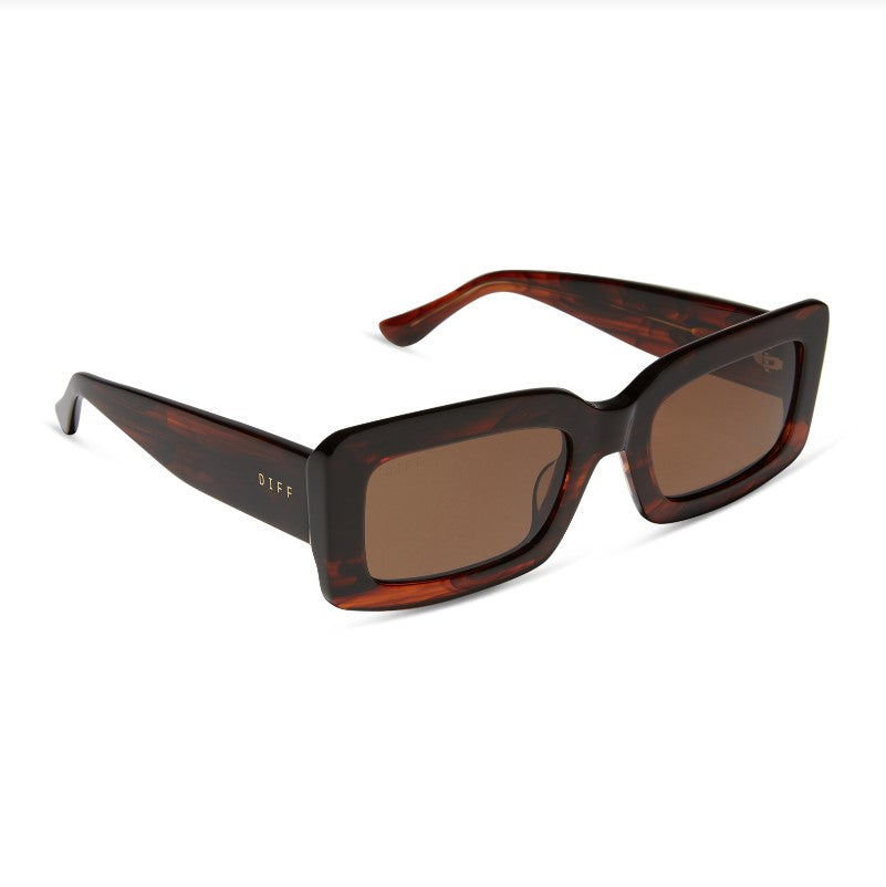 Indy Sunglasses -Sequoia Tortoise + Brown Polarized