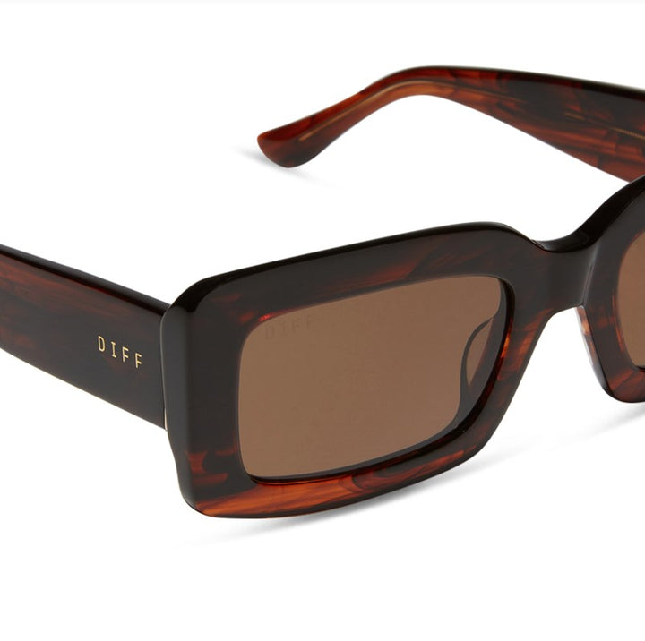 Indy Sunglasses -Sequoia Tortoise + Brown Polarized