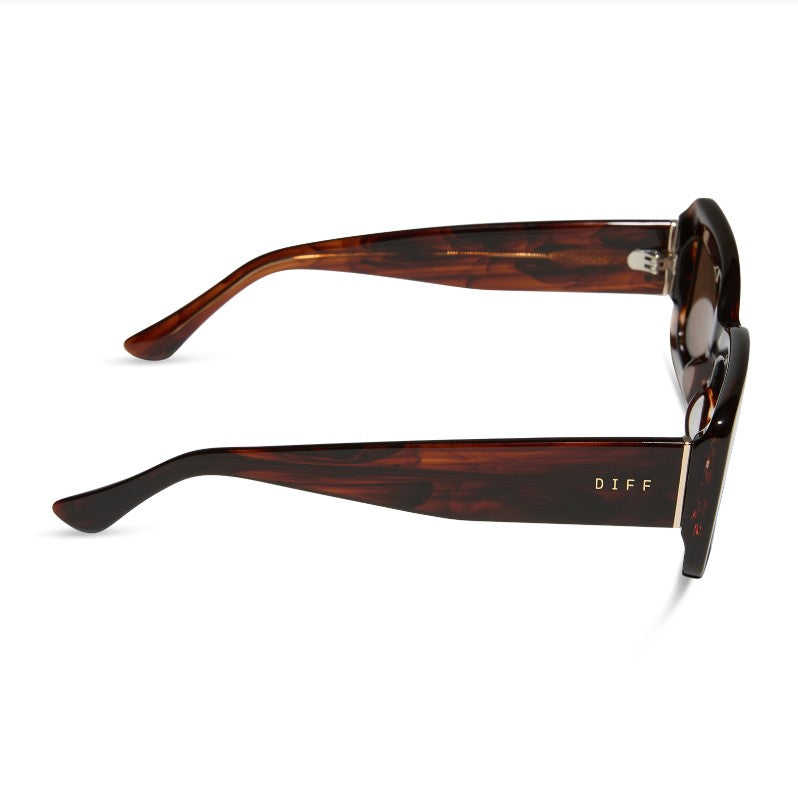 Indy Sunglasses -Sequoia Tortoise + Brown Polarized