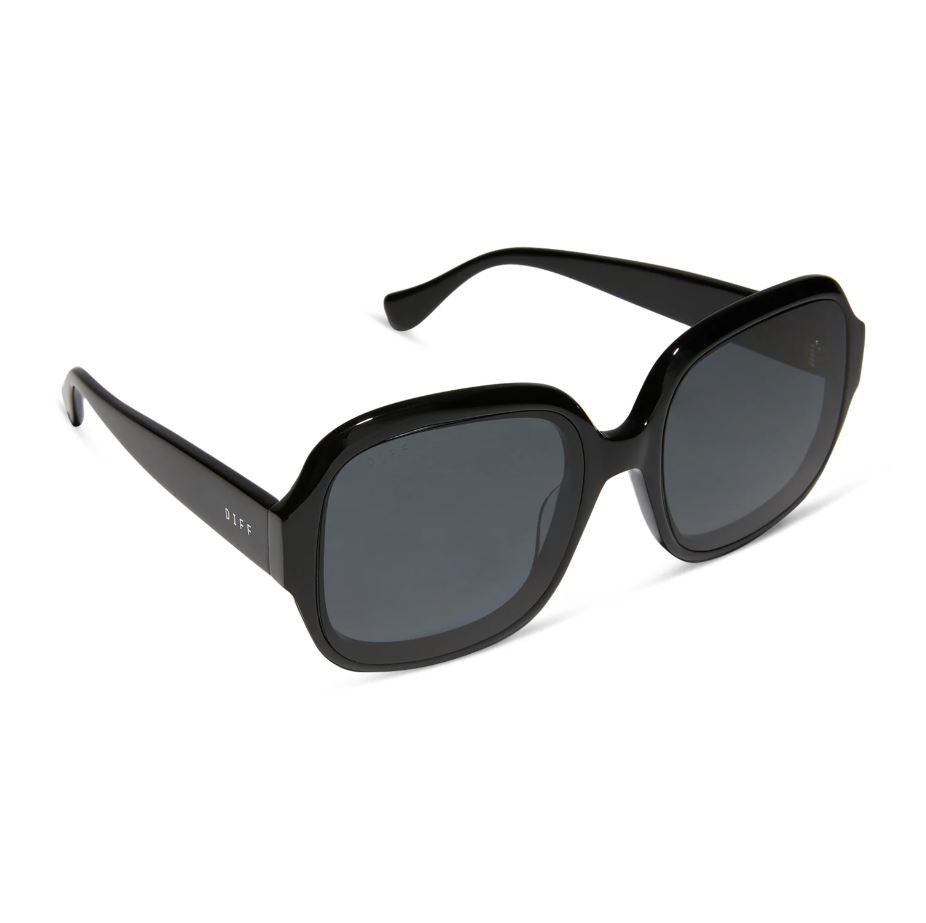 
                  
                    Seraphina Sunglasses - Black + Grey Polarized
                  
                