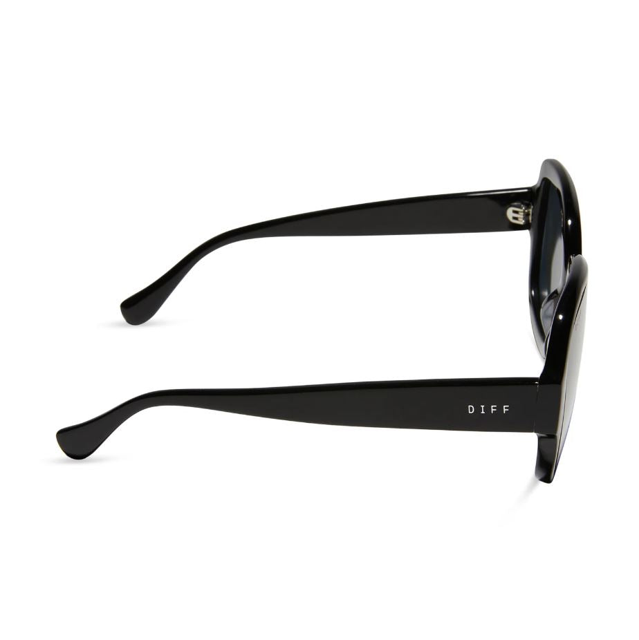 
                  
                    Seraphina Sunglasses - Black + Grey Polarized
                  
                