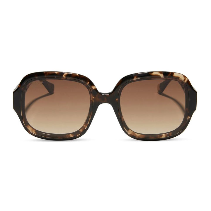 Seraphina Sunglasses - Espresso Tort + Brown Gradient