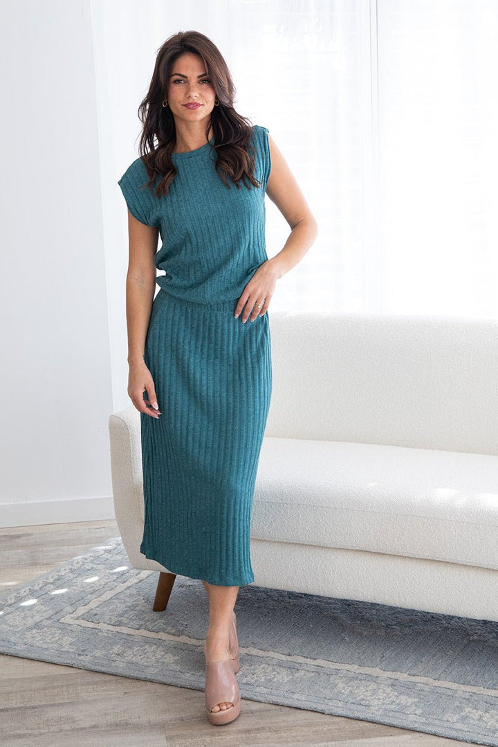 Shania Midi Skirt - Glaze - Jaffi's