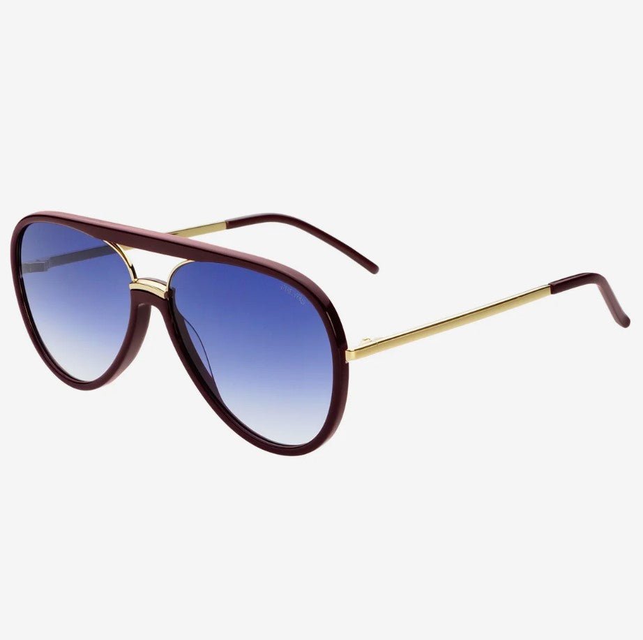 Shay Sunglasses - Burgundy - Jaffi's