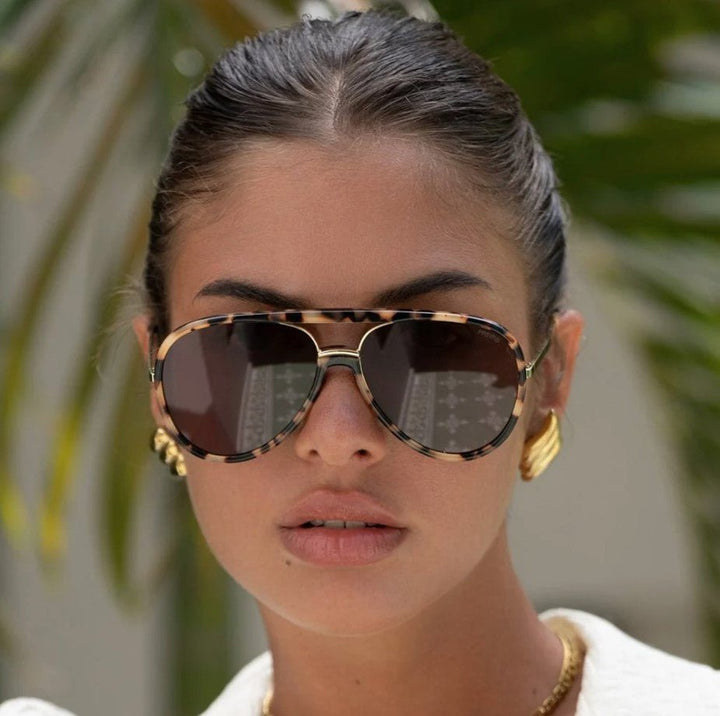 Shay Sunglasses - Milky Turquoise - Jaffi&